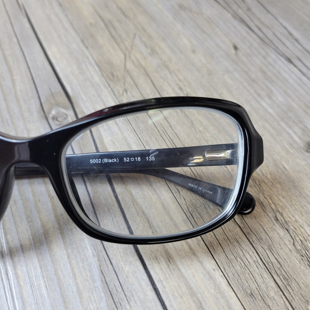 Coach Eyeglass Frames HC 6097 Women 5002 Black Full Rim 52-18-135 - Picture 11 of 13